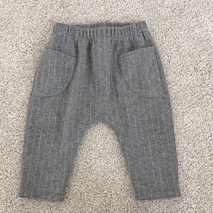 Zara Gray Pinstripe Kids pants